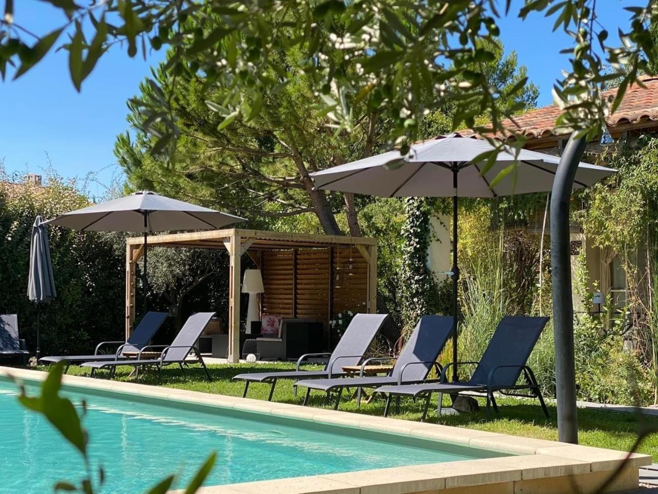 فيلا Le Jardin De Lau أوبيغنان المظهر الخارجي الصورة