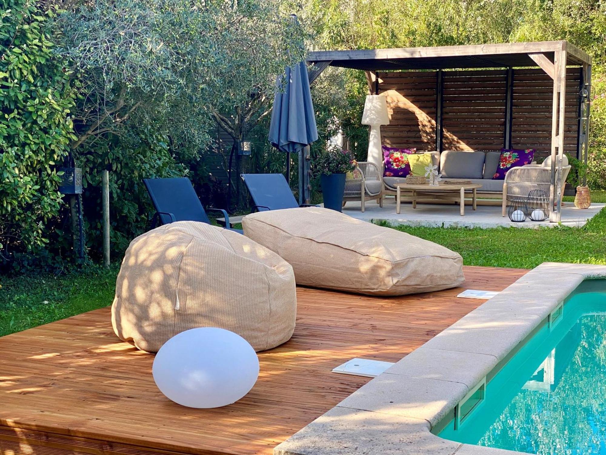 فيلا Le Jardin De Lau أوبيغنان المظهر الخارجي الصورة